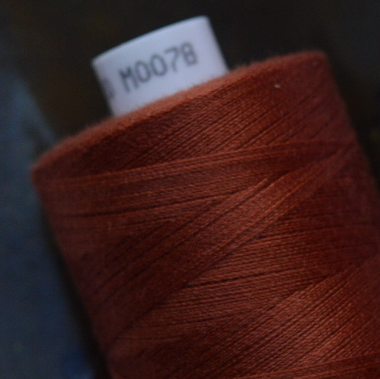 Coats 120 Moon Sewing Thread Mo078 Dark Gold