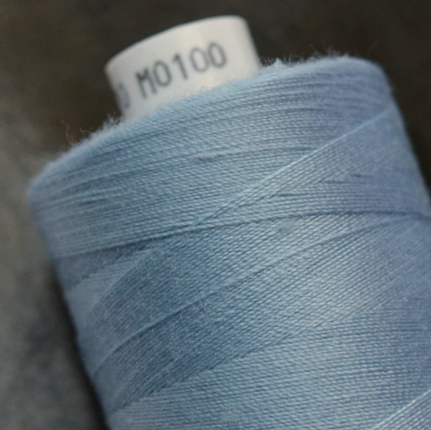 Coats 120 Moon Sewing Thread Mo100%Light Blue