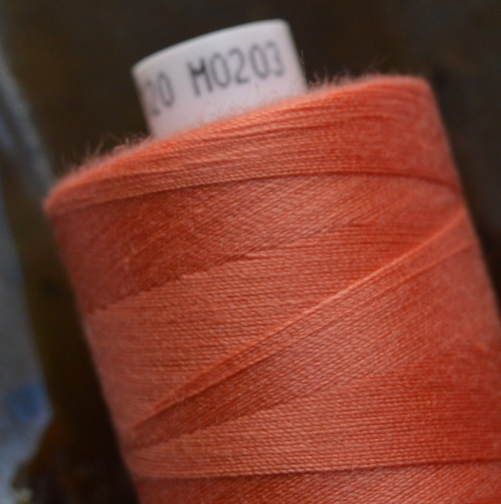 Coats 120 Moon Sewing Thread Mo203 Dark Orange