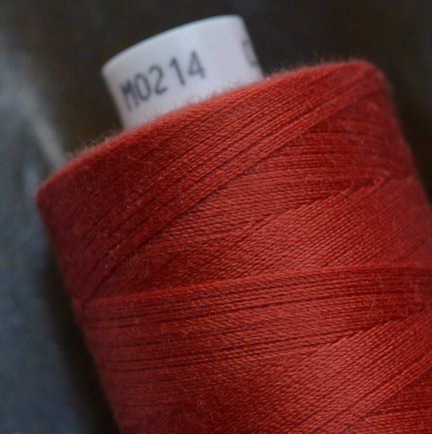 Coats 120 Moon Sewing Thread Mo214 Rust
