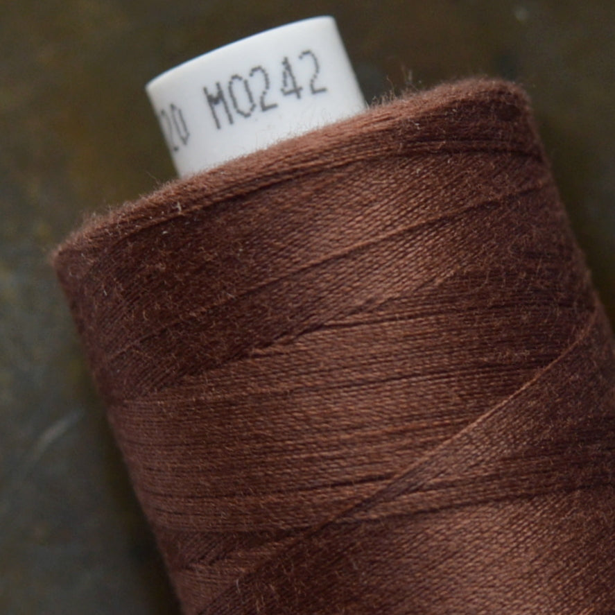 Coats 120 Moon Sewing Thread Mo242 Chocolate