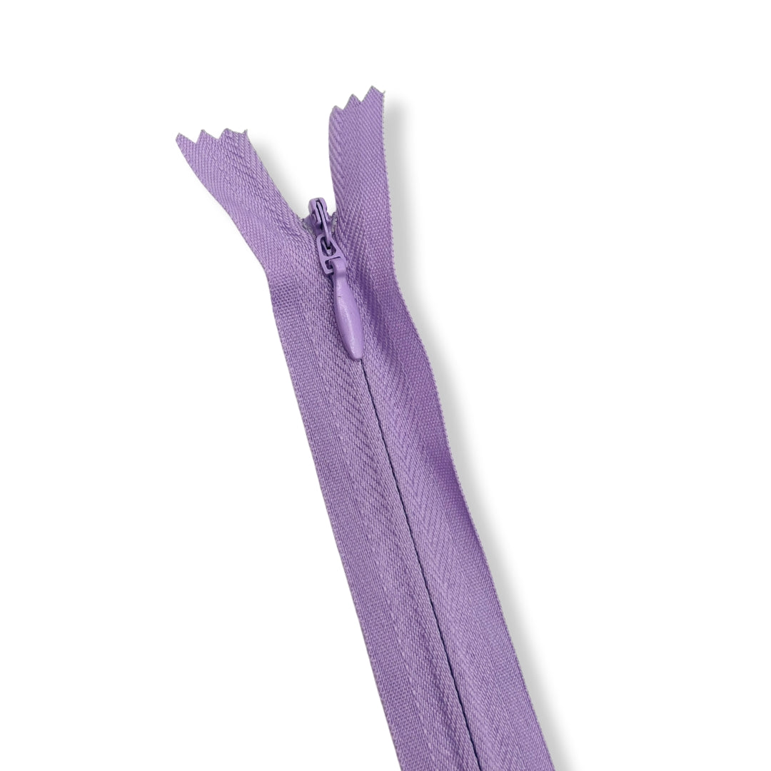 Concealed Nylon Zips Lavender