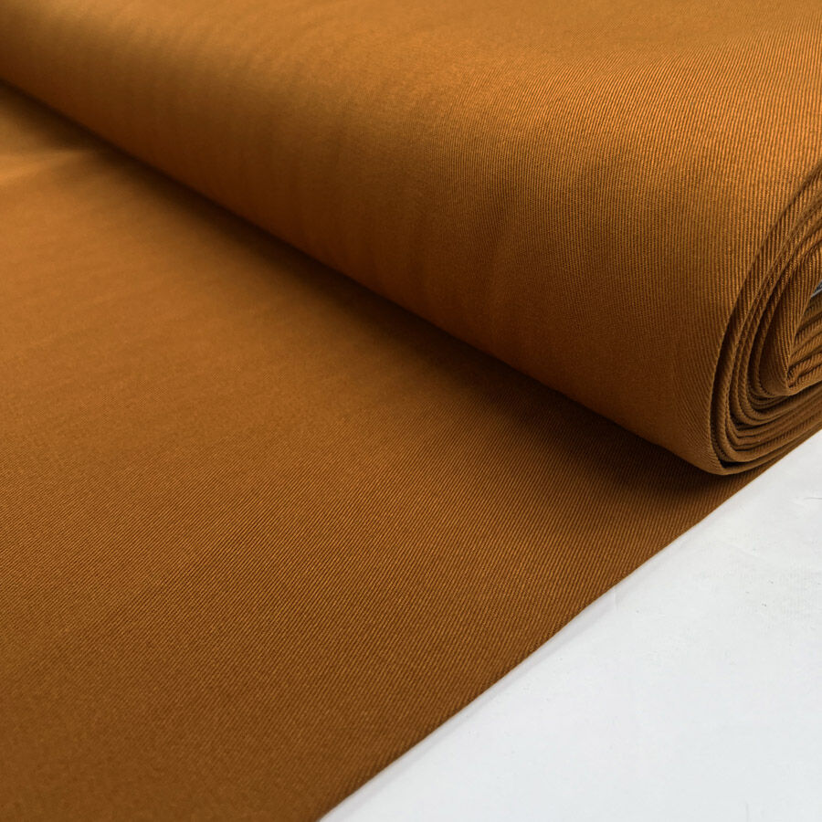 Core Range Cotton Drill Tan Indian Twill Weave Trouser Fabric Bolt