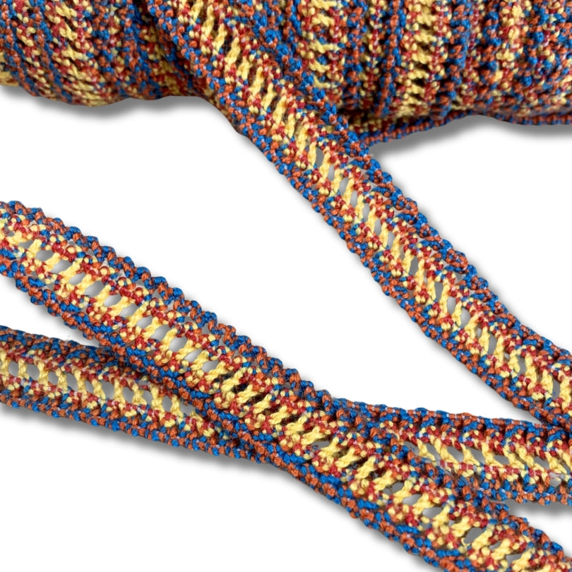 Crochet Stretch Lace Multicoloured