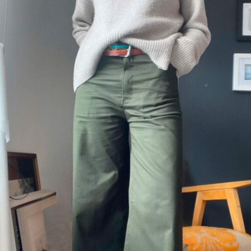 Customer Make By Tracey Luigi Italian Trousering Fabric Megan Nielsen Dawn Jeans December 2023