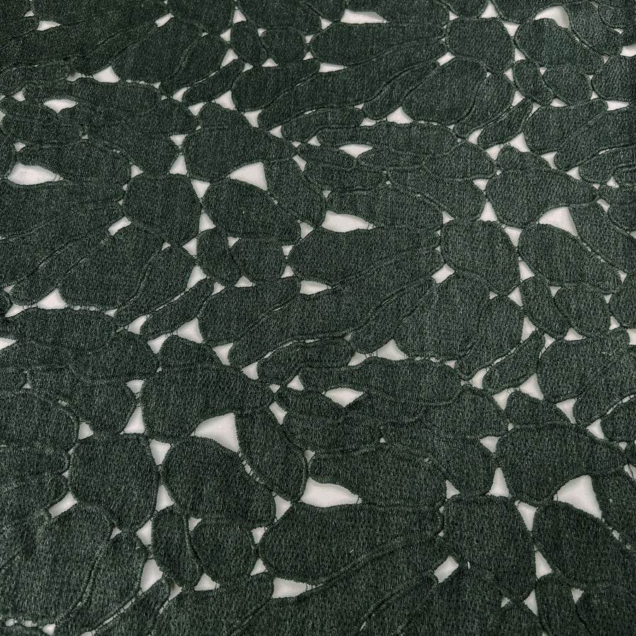 Cut Out Forest Green Abstract Polyester Viscose Dress Fabric 3Ab7Fb68 Fcd9 41B9 8E66 Ed933Ae22464
