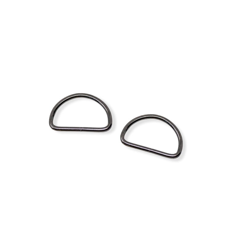 D Rings Antique Silver 38Mm