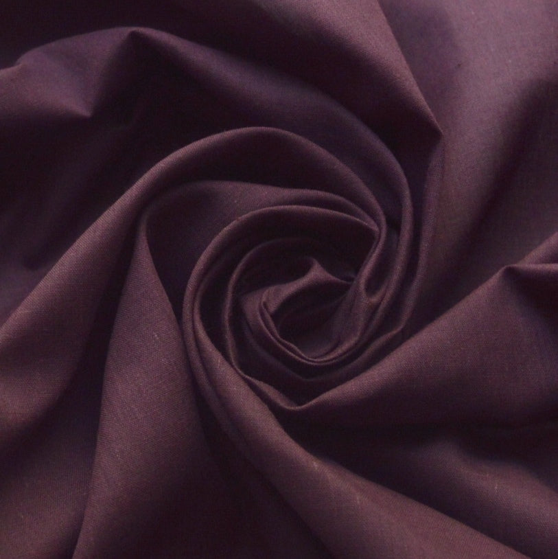Damson In Distress Purple Polyester Shirting Cu D
