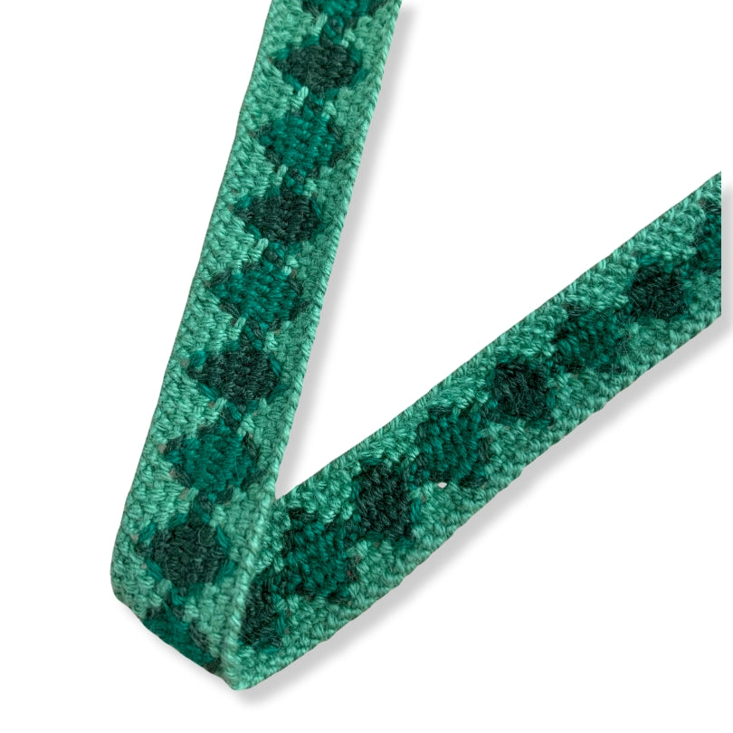 Diamond Crochet Tape Green