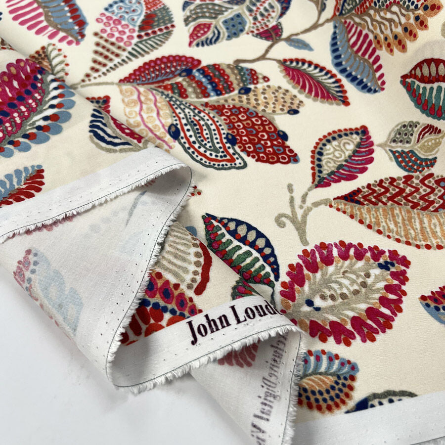 Digital Print Floral Viscose Fabric Finest Challis Kabash Fold