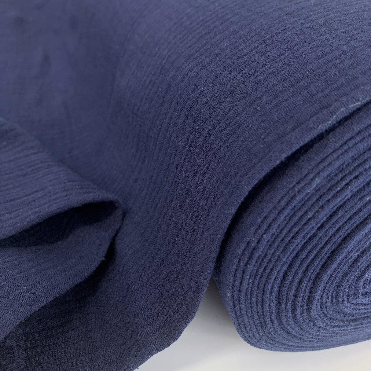 Double Gauze Navy Folded
