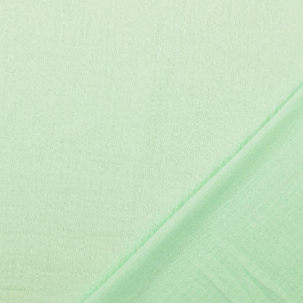 Double Gauze Fabric Mint 5036 Roll