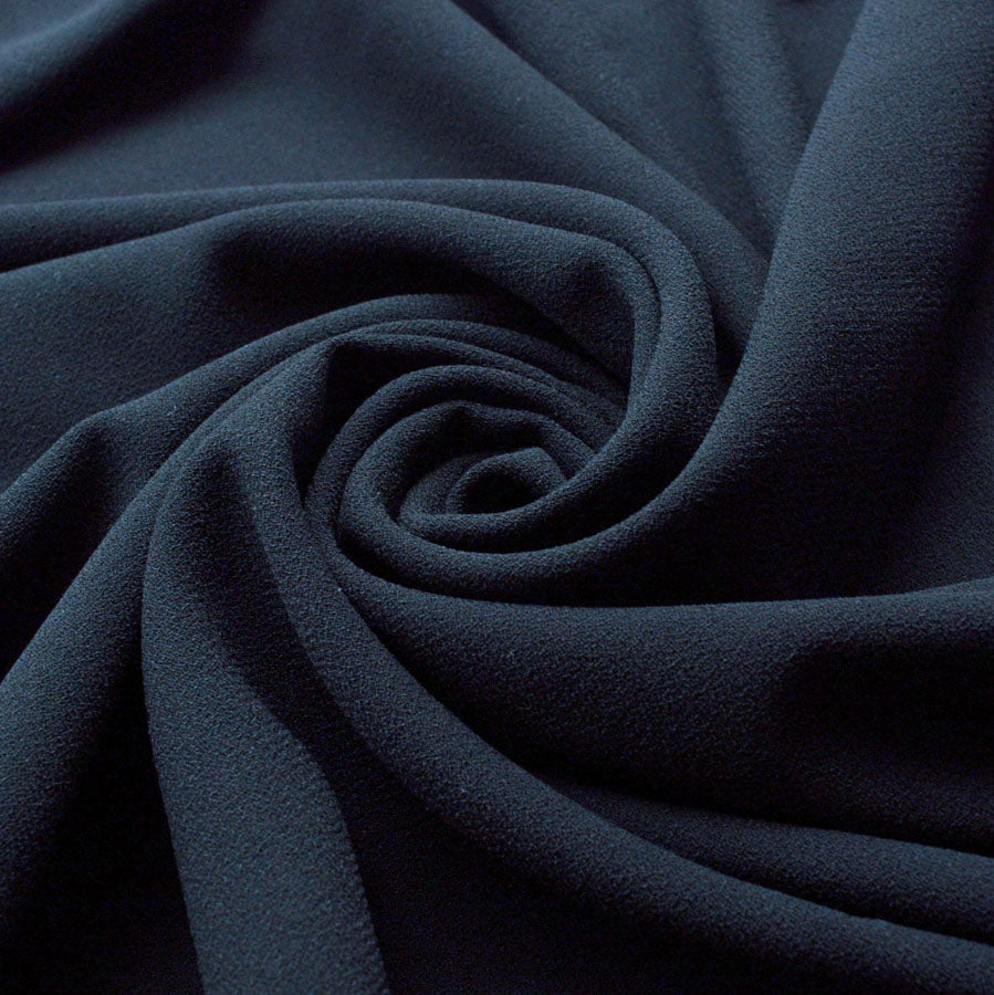 Drat Drat And Double Drat Navy Polyester Double Crepe Dress Fabric Cud 37Dab453 C85E 4E18 A270 1C9C4Db96095