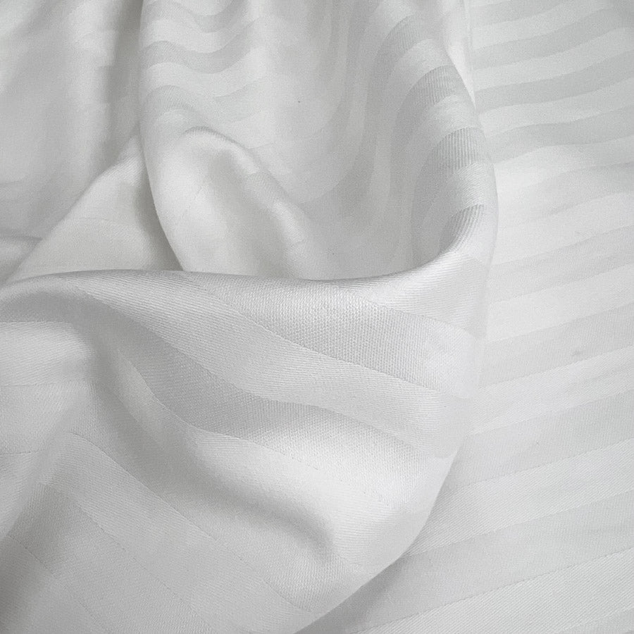 Egyptian Cotton Luxury Stripe Sheeting Wide Width Bedding Fabric
