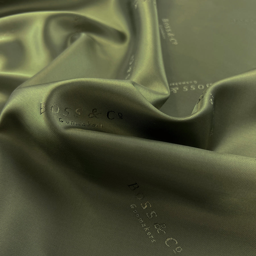 Embossed Green Viscose Acetate Lining Fabric