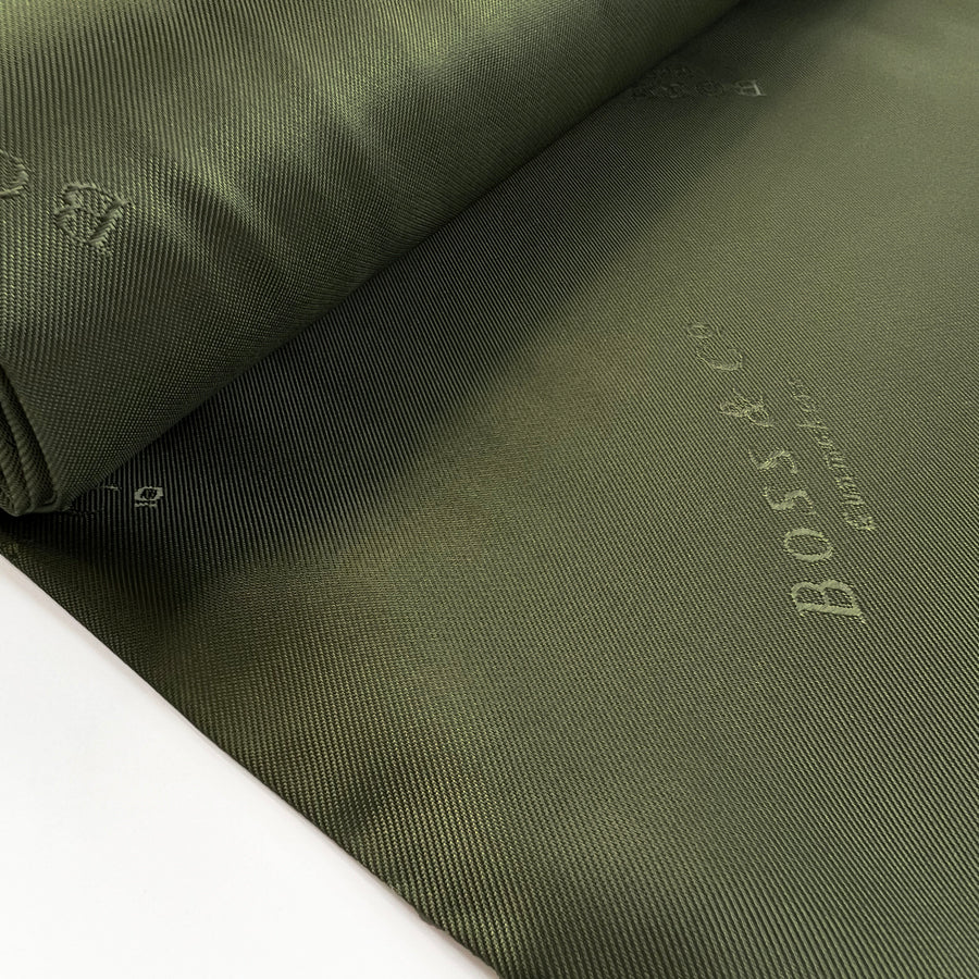 Embossed Green Viscose Acetate Lining Fabric Roll