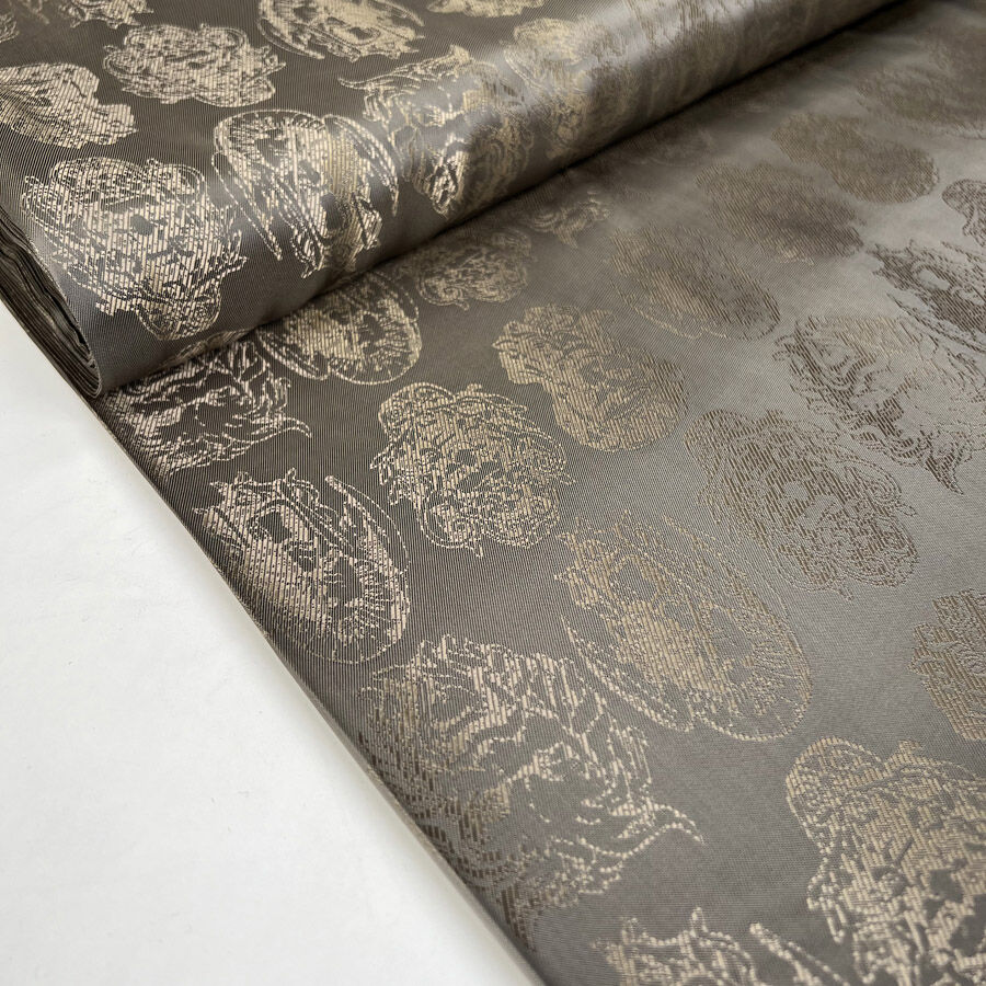 Ezio Set In Stone Viscose Acetate Italian Tailors Lining Fabric Bolt