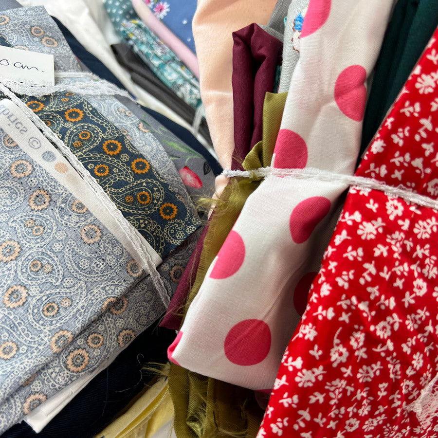 Fabric Surprise 12 Piece Craft Dress Patchwork Fabric Bundle