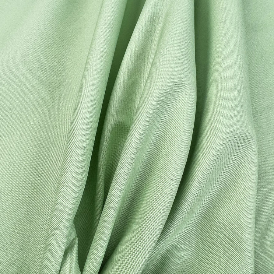 Fibre Mood Denim Look Mint Green Cotton Elastane Trouser Fabric