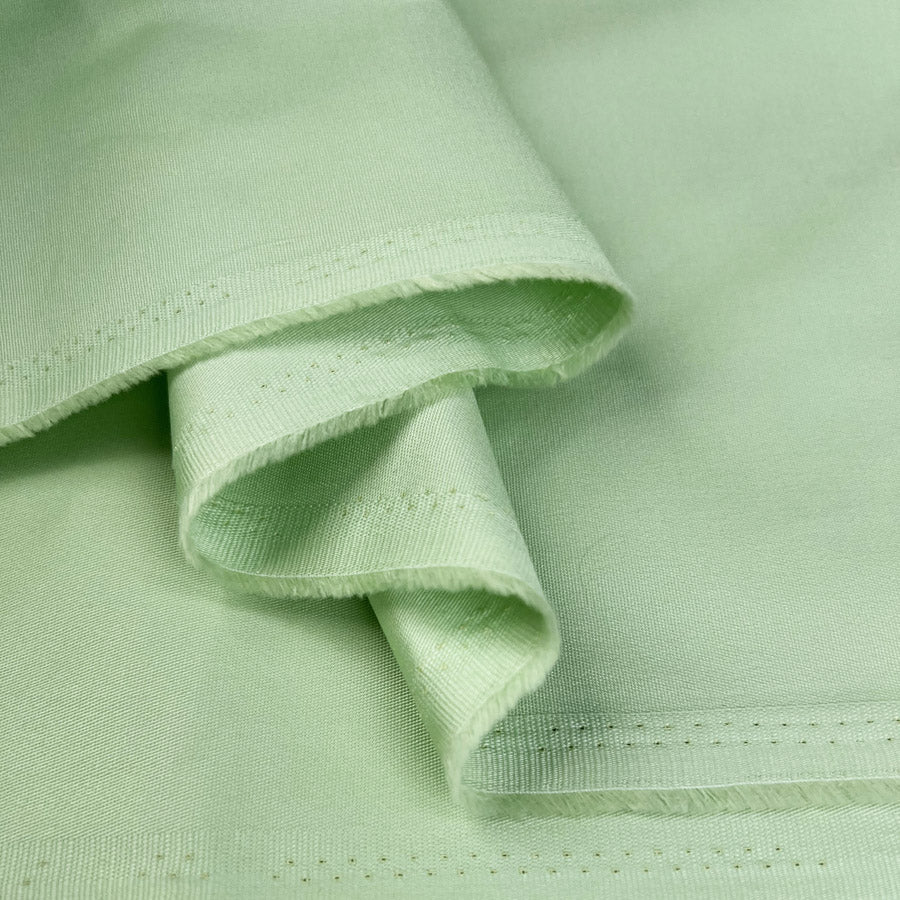 Fibre Mood Denim Look Mint Green Cotton Elastane Trouser Fabric Fold