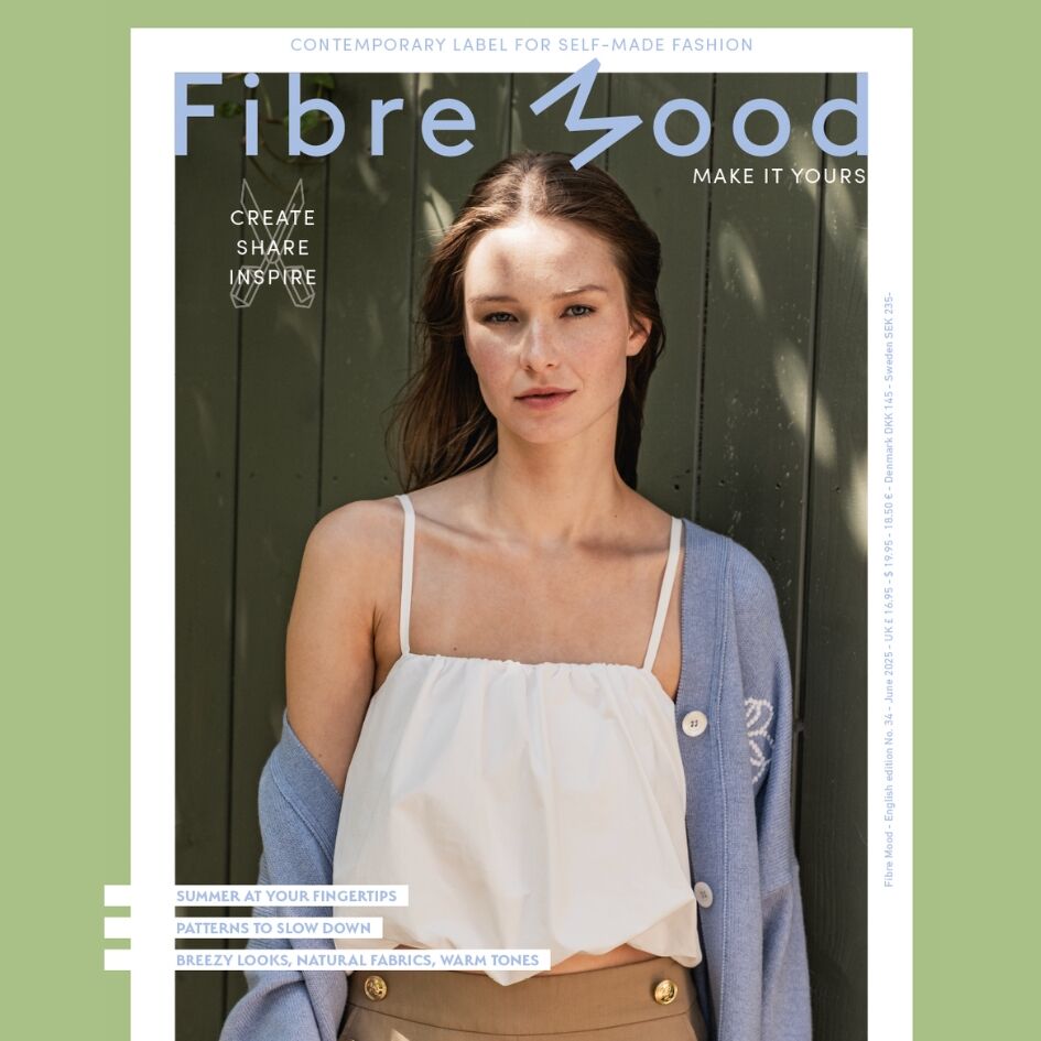 Fibre Mood Magazine Sewing Pattern Book Edition 34 Cover