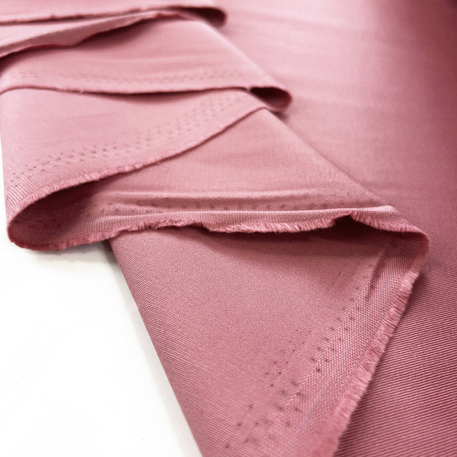 Fine Cotton Twill Chino Fabric Nantucket Red Polo Rosewood Fold