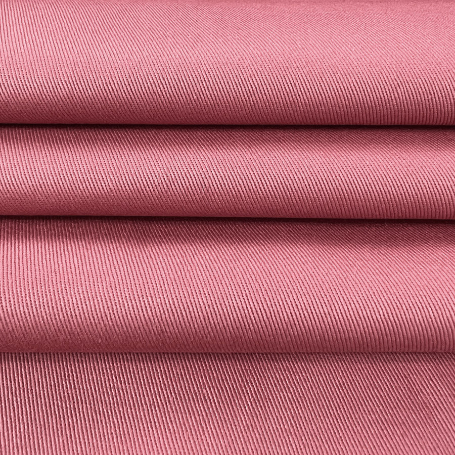 Fine Cotton Twill Chino Fabric Nantucket Red Polo Rosewood Front