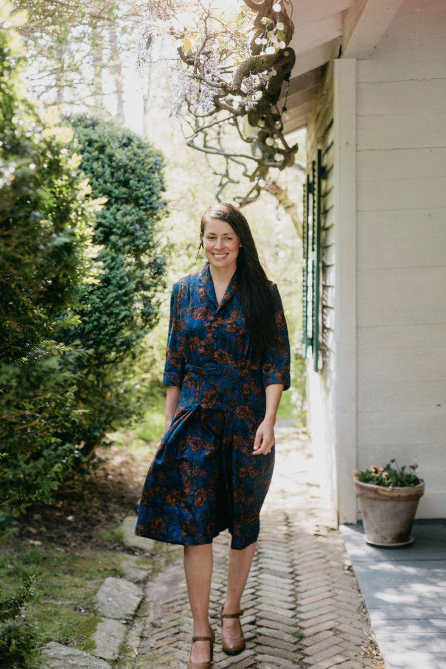 Folkwear Lindy Shirtdress Pattern 1