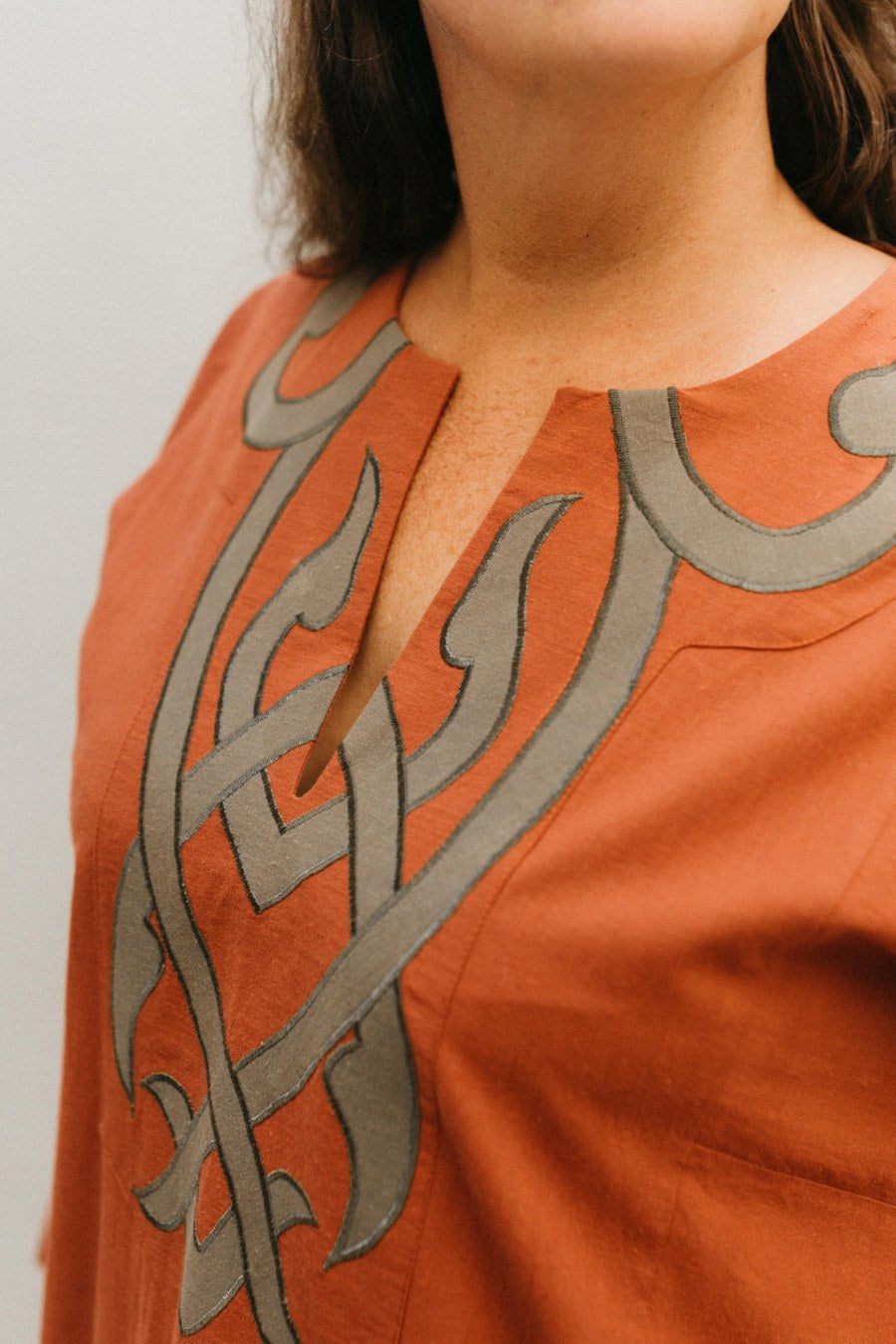 Folkwear Unisex Egyptian Shirt Pattern 7