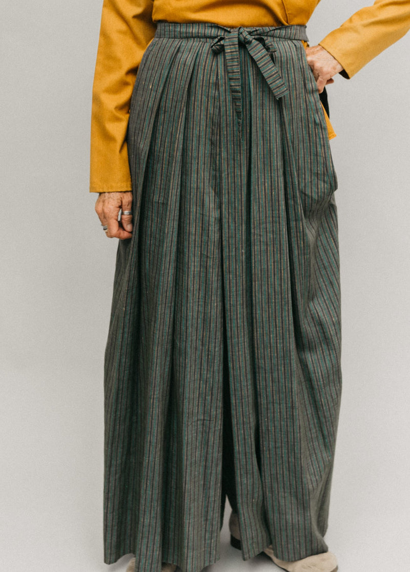 Folkwear Unisex Japanese Hakama Kataginu Pattern 2