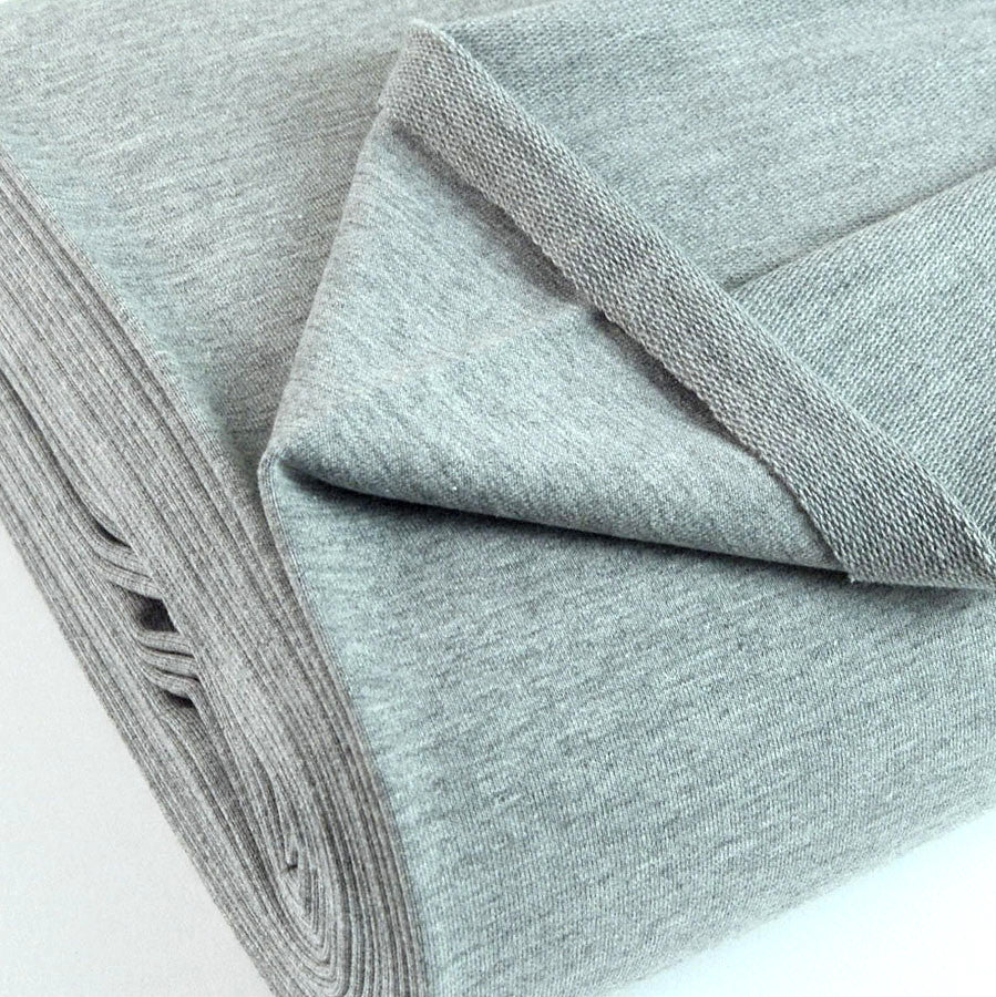 French Terry Silver Jersey Fabric With A Looped Back Scale Fabric Close Up Photo D79A71Be 00C7 43A8 8B34 784A511B7028
