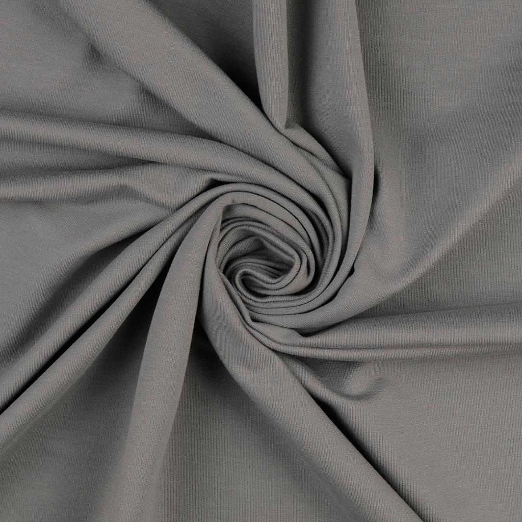 French Terry Fabric Grey 0837 Twist