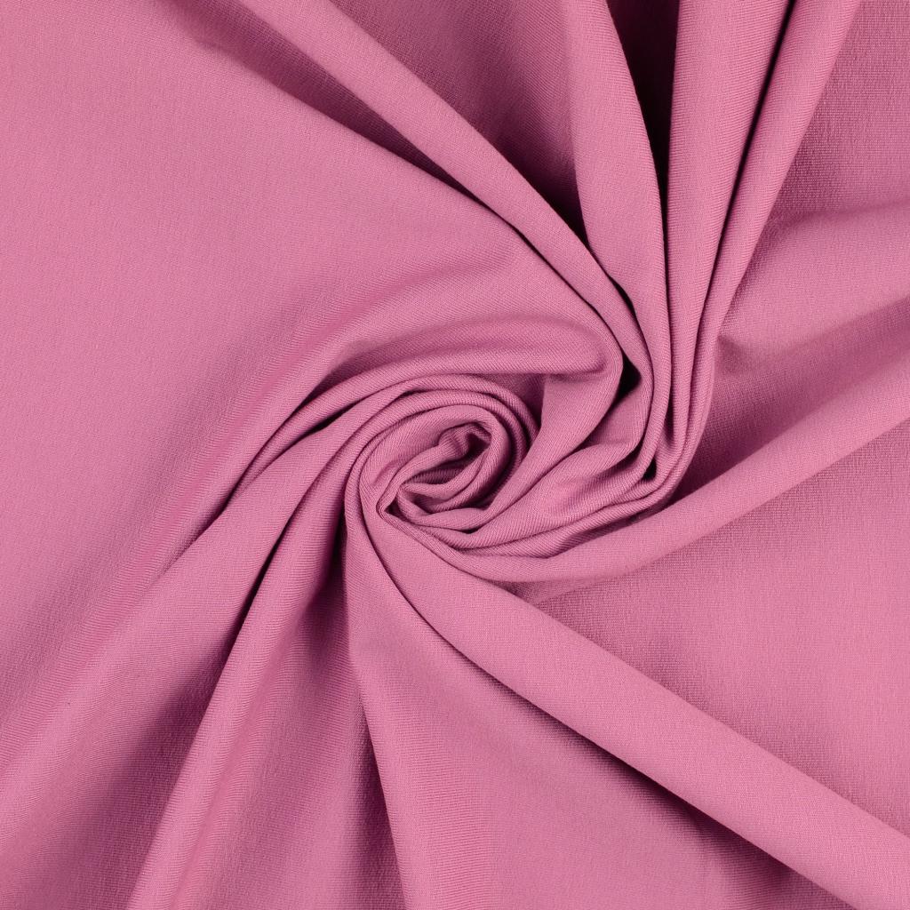 French Terry Fabric Pink 5021 Twist