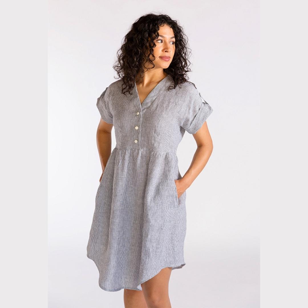 Fringe Dress And Top By Chalk And Notch Patterns Cnp001 5