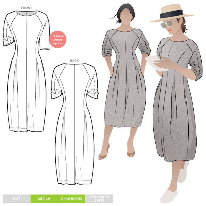 Gertrude Designer Dress Pattern Style Arc Cover