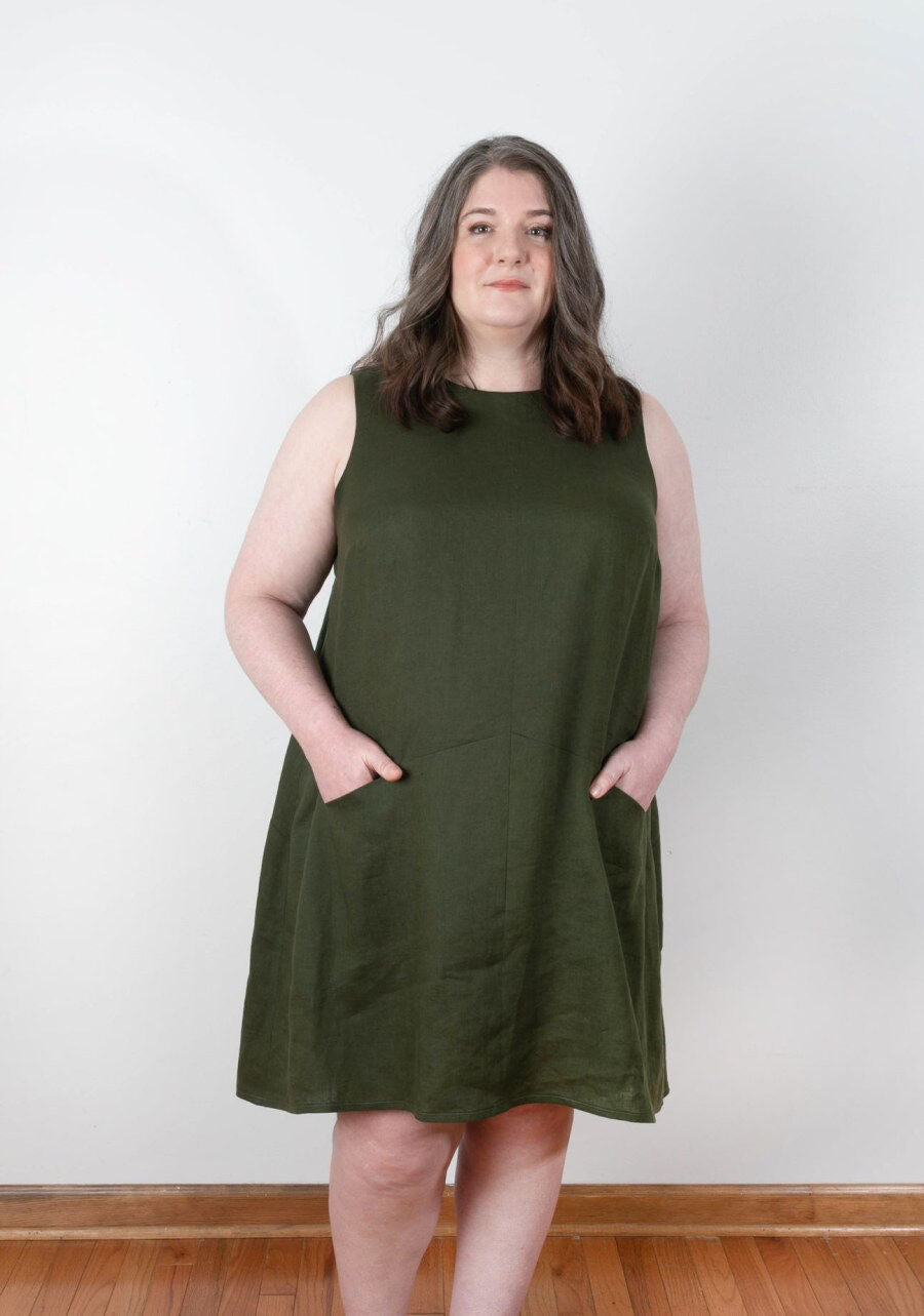 Grainline Studio Farrow Dress Pattern Us 14 30 3