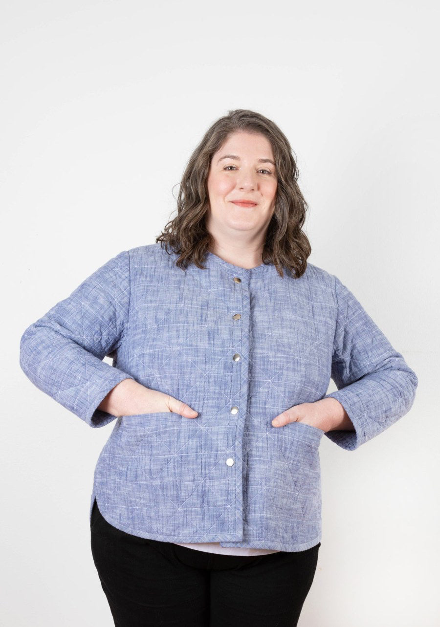 Grainline studio tamarack jacket pattern 14 30 1