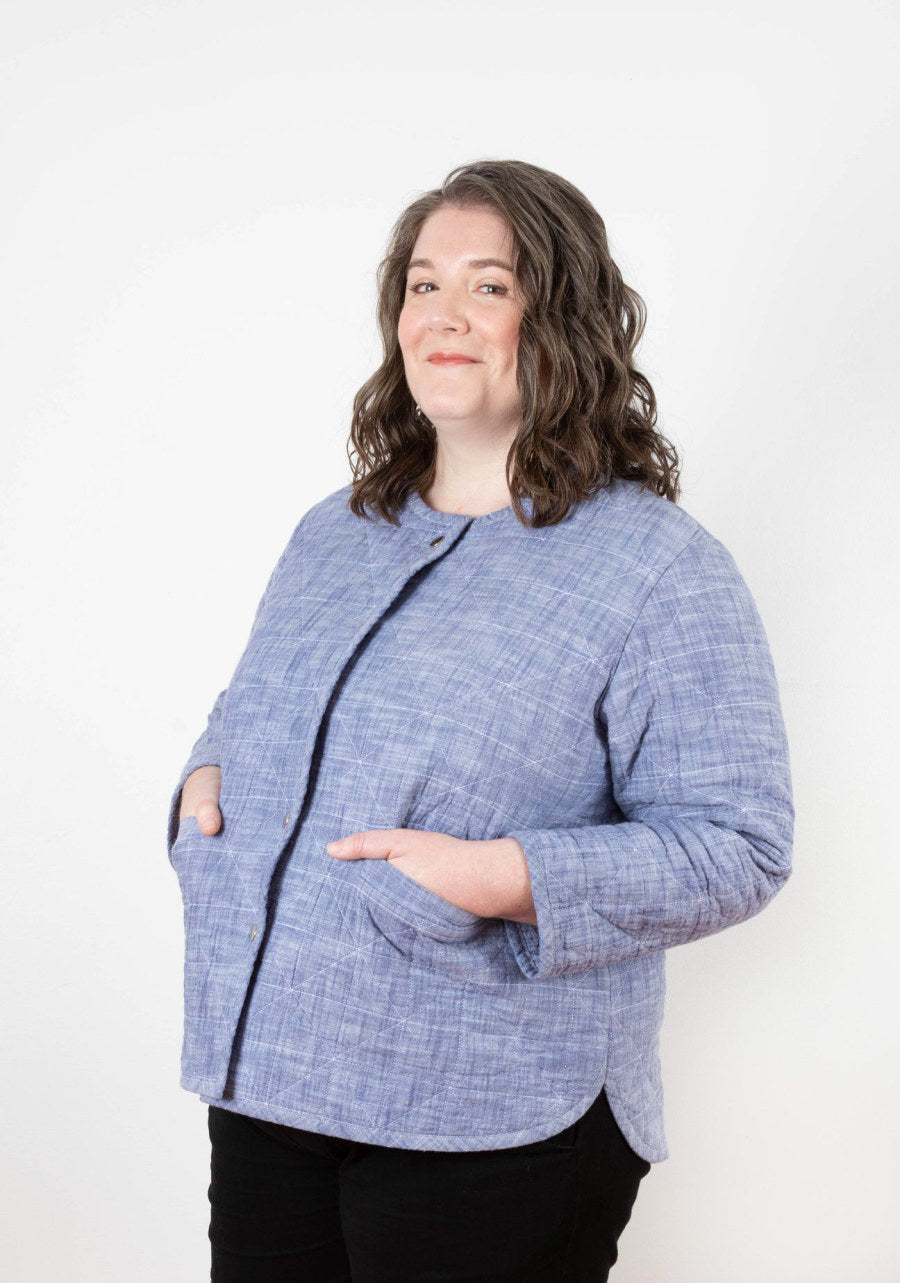 Grainline studio tamarack jacket pattern 14 30 2