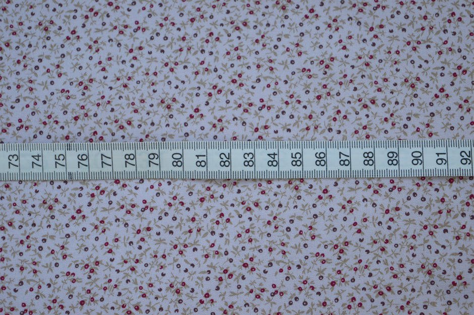 Gypsophila Cotton Poplin Dove Grey Dress Fabric S