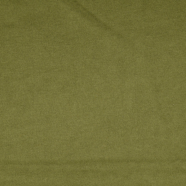 Harmony Knits Olive Green Viscose Polyester Polyamide Knitted Jersey Fabric