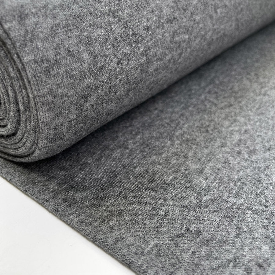 Harmony knits silver marl viscose polyester polyamide knitted jersey marl fabric bolt