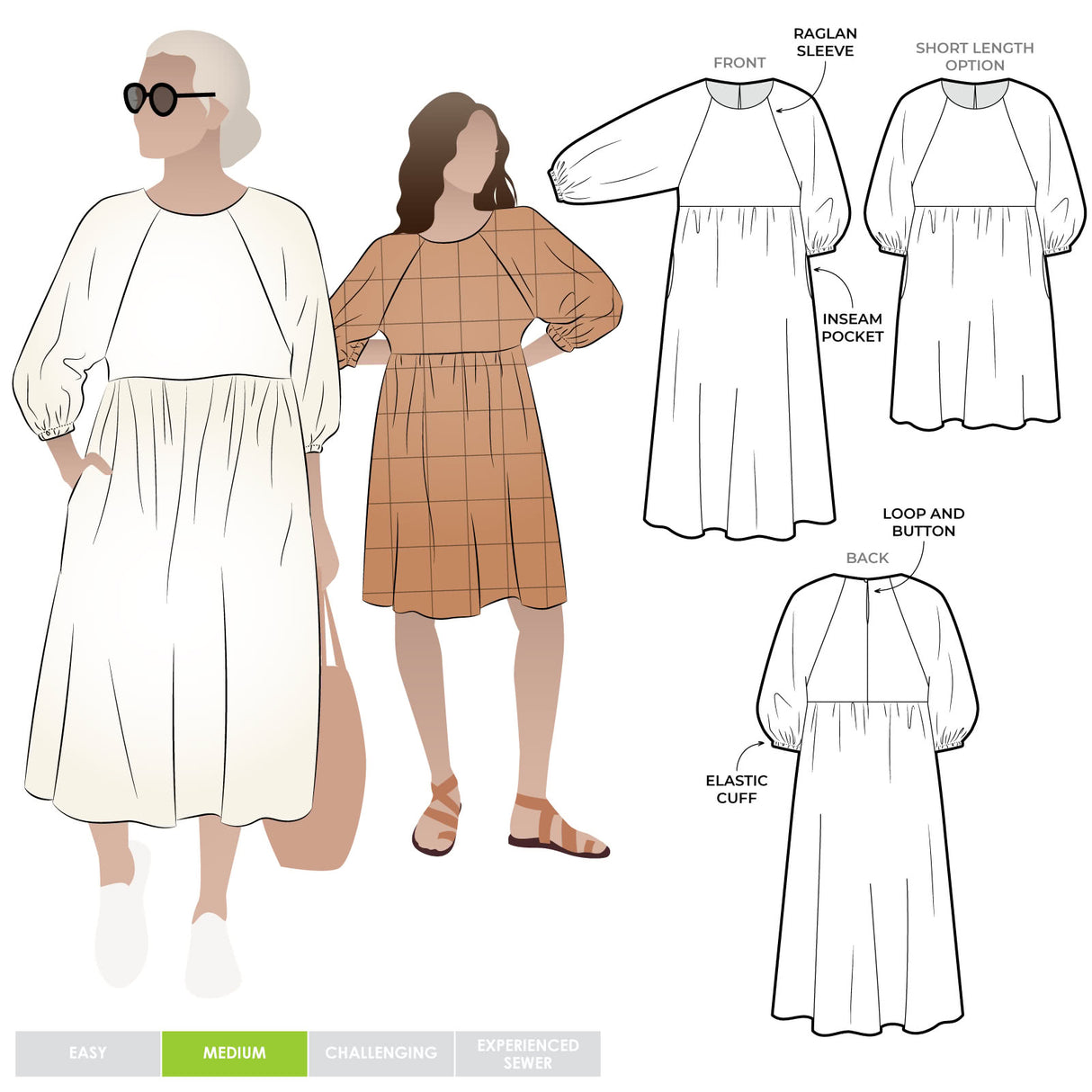 Hope Woven Dress Pattern Style Arc Cover