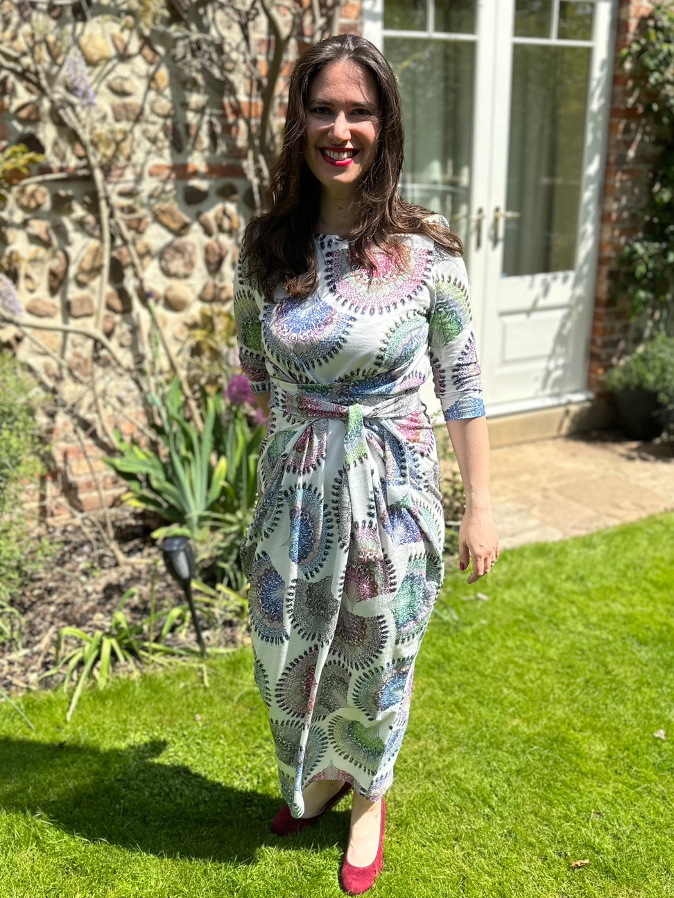 Isabelle Fantail Kielo Wrap Dress 2