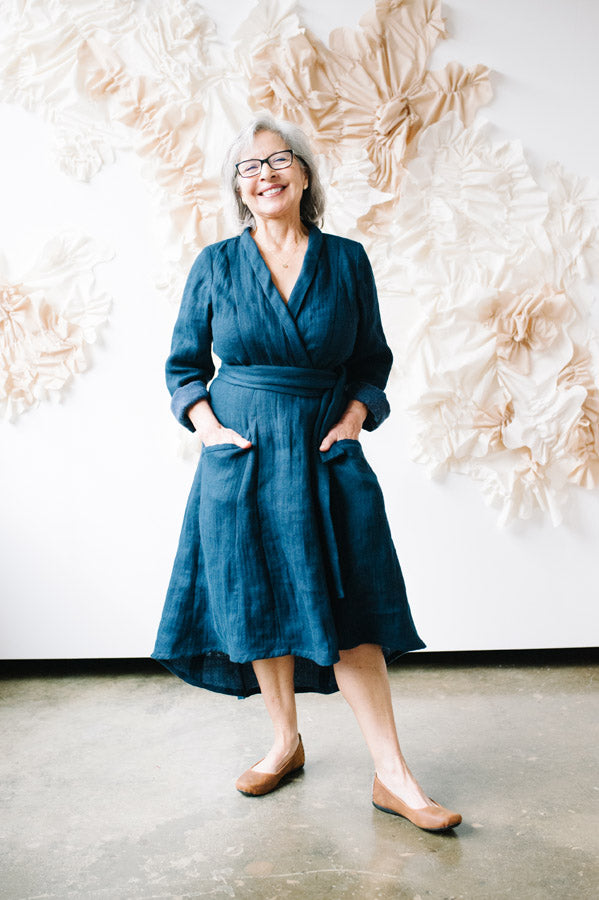 Lichen duster coat and dress pattern by sew liberated 5