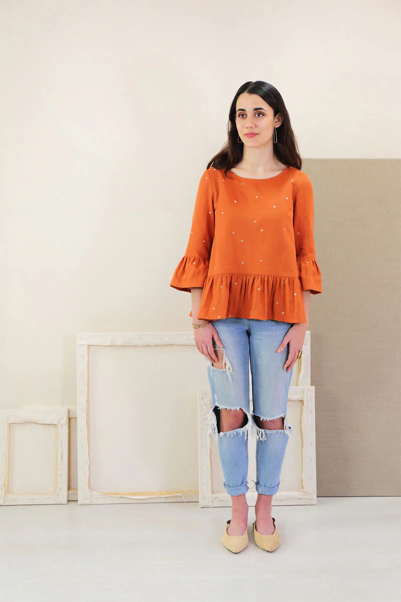 Liesl And Co Gelato Blouse Dress Pattern 4
