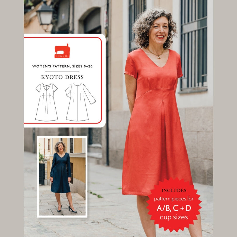 Liesl And Co Kyoto Dress Pattern Cover