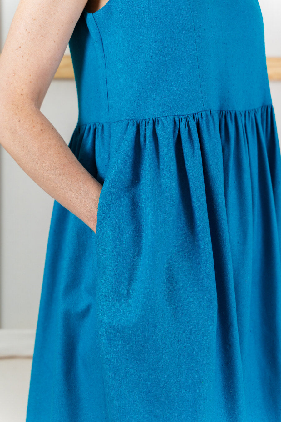Liesl And Co Laureles Square Neck Top Dress Pattern 8