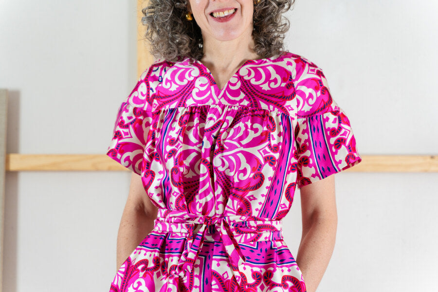Liesl And Co Positano Blouse And Dress Pattern 8