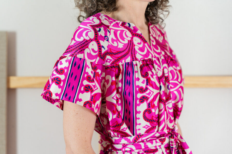 Liesl And Co Positano Blouse And Dress Pattern 9