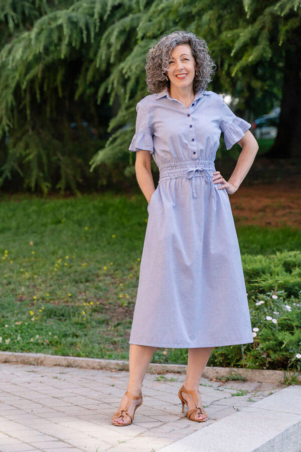 Liesl And Co Tomigaya Shirt Dress Pattern 1